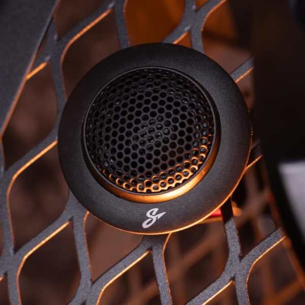STINGER Audio 1" High-Fidelity Car Audio Silk Dome Speaker Tweeter, 50W RMS/100W - Image 2