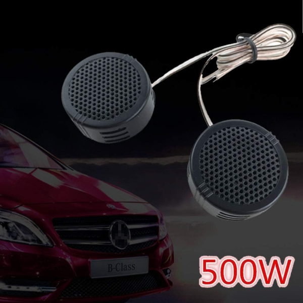Car Tweeters, 2pcs 500W High Efficiency Mini Dome Tweeter Speakers for Car Audio - Image 9