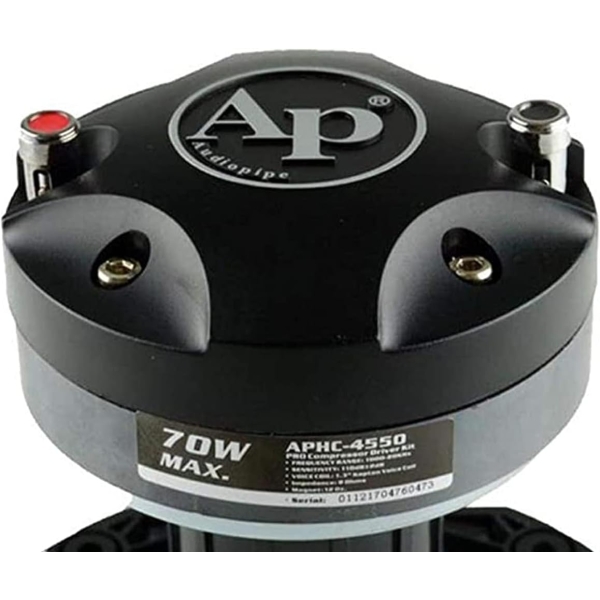 AudioPipe APHC-4550 Car Audio Compression Driver with ABS Horn Combo for High - Image 2