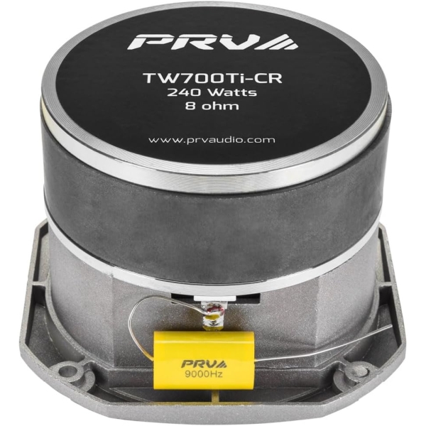 PRV AUDIO TW700Ti-CR Super Tweeter, 4" Titanium Bullet Super Tweeter 8 Ohm - Image 6