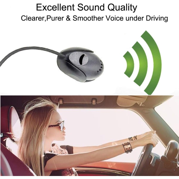 Car Microphone 3.5mm External Assembly Mic for Car Vehicle Head Unit Enabled - Image 2