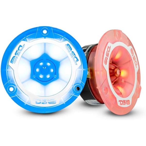 DS18 PRO-TW1L 3.8" RGB Aluminum Super Bullet Tweeter - 1" Voice Coil,