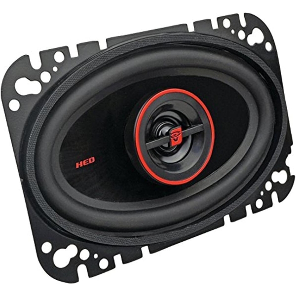 CERWIN-VEGA! HED Series 4"x6" 2-Way Coaxial Car Speakers, 4Ω, 30W RMS