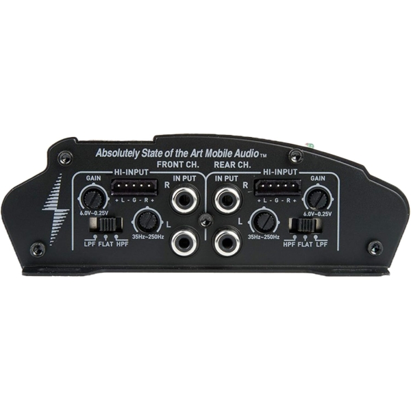 Precision Power i1000.4 650W Class D Full Range 4ch Amplifier,Black & Copper - Image 2