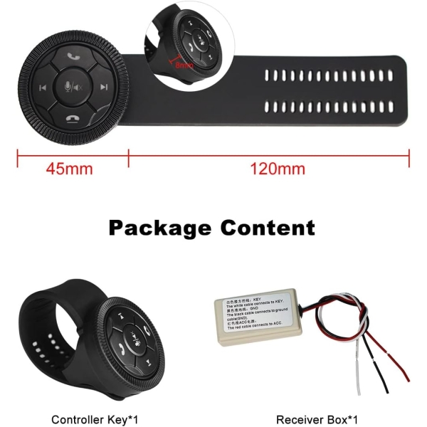 JOYING Latest Universal Steering Wheel Control Watch Band Style with Backlight - Image 6