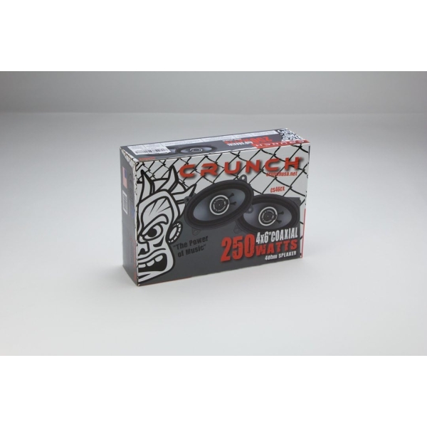 Crunch CS46CX CS Series Speakers (4" x 6", Coaxial, 250 Watts max) - Image 4
