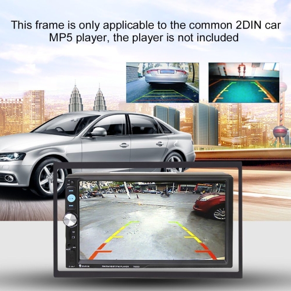 Car Stereo Fitting Trimming Radio Frame for 2 DIN Surround Contour for Chinese - Image 2