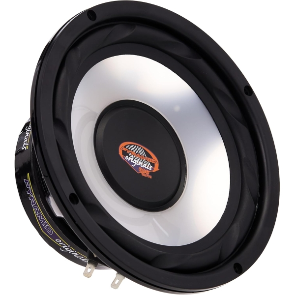Pyramid 6.5 Inch Car Woofer Speaker - 300 Watt High Powered White Injected