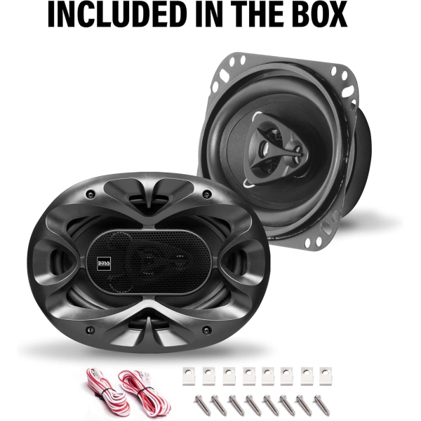 BOSS Audio Systems CH4630B Chaos Exxtreme Series 4 x 6 Inch Car Stereo Door - Image 5