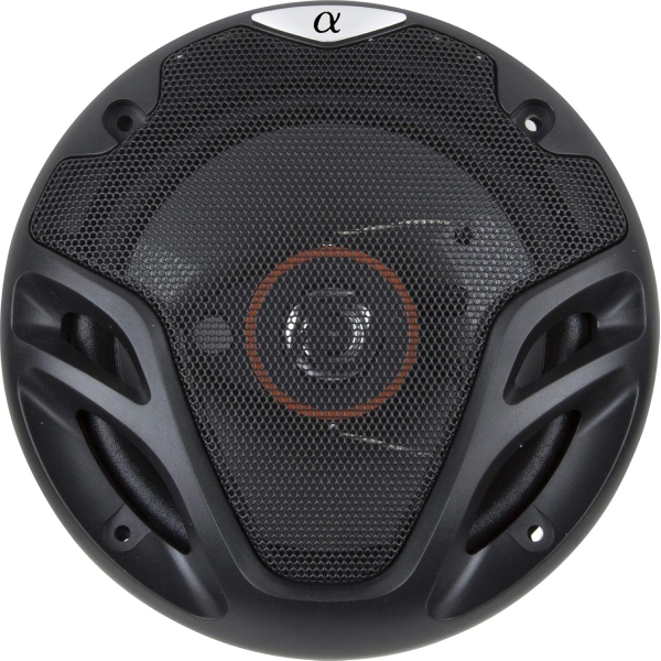 Pair Alphasonik AS26 6.5 Inch 350 Watts Max 3-Way Car Audio Full Range Coaxial - Image 2