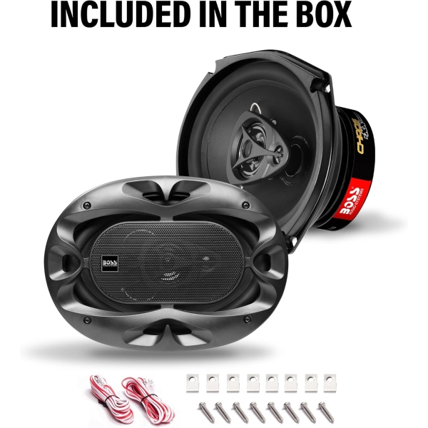 BOSS Audio Systems CH6930B Chaos Series 6 x 9 Inch Car Stereo Door Speakers - - Image 5