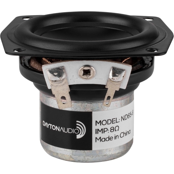 Dayton Audio ND65-8 2-1/2" Aluminum Cone Full-Range Neo Driver 8 Ohm