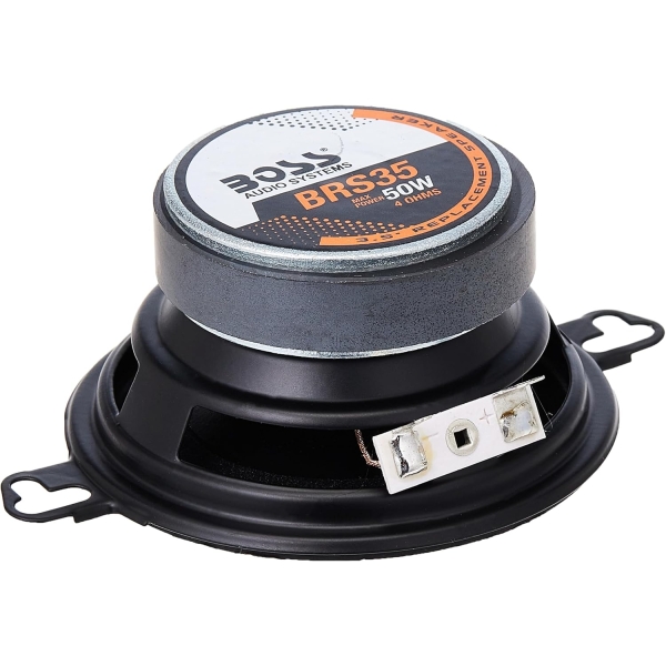 BOSS Audio Systems BRS35 3.5 Inch Replacement Car Door Speakers - 50 Watts Max - Image 4