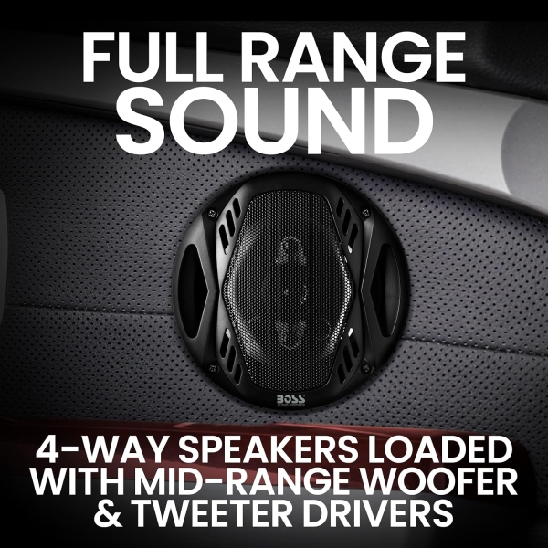 BOSS Audio Systems NX524 Onyx Series 5.25 Inch Car Door Speakers - 300 Watts - Image 2