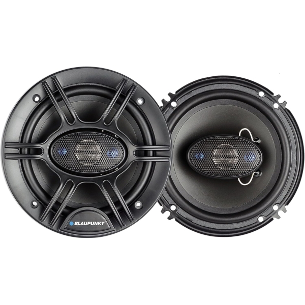 Blaupunkt 6.5-Inch 360W 4-Way Coaxial Car Audio Speaker, Set of 2