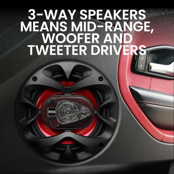 BOSS Audio Systems CH6530 Chaos Series 6.5 Inch Car Door Speakers - 300 Watts - Image 2
